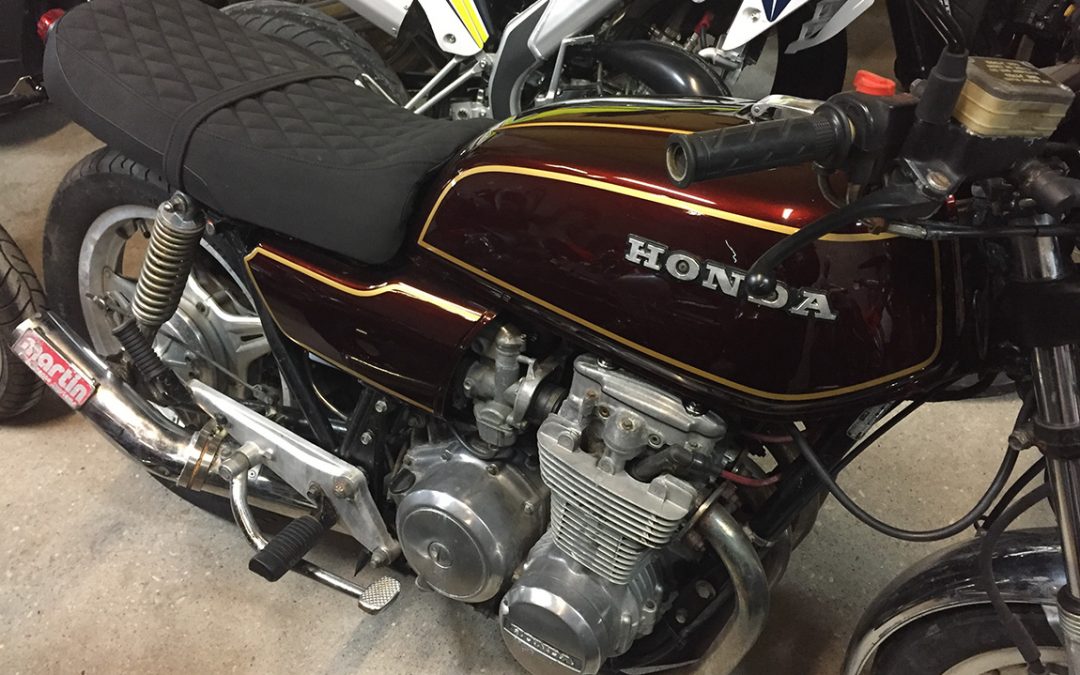 Selle scrambler pour Honda CB650